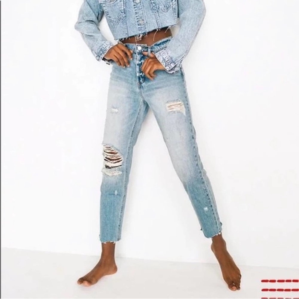 URBAN outfitters BDG Slim Straight High Waisted Jeans